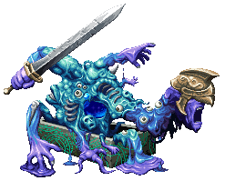 Animated battle sprite