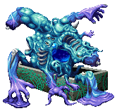 Animated battle sprite
