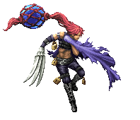 Animated battle sprite