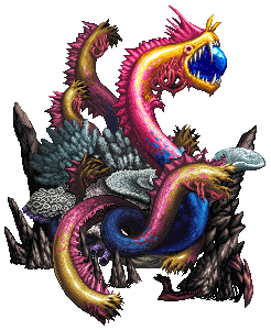 Animated battle sprite