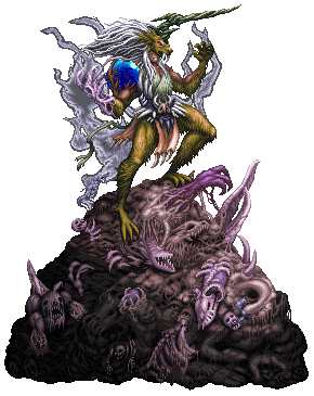 Animated battle sprite