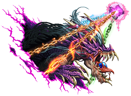 Animated battle sprite