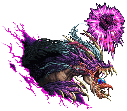 Animated battle sprite