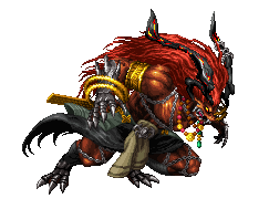 Ifrit animated battle sprite