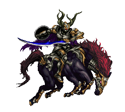 Odin animated battle sprite