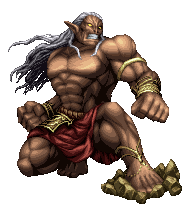 Titan animated battle sprite